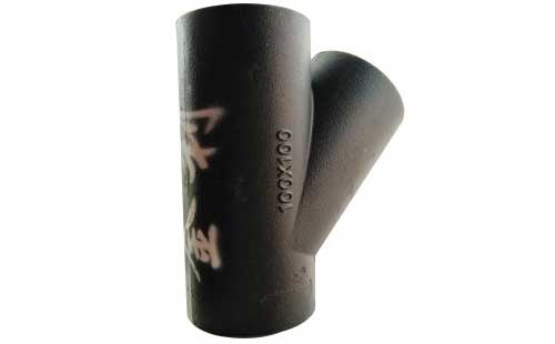 白银W型柔性铸铁管件