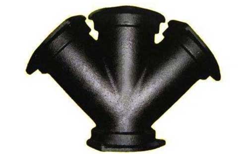 白银B型柔性铸铁管件