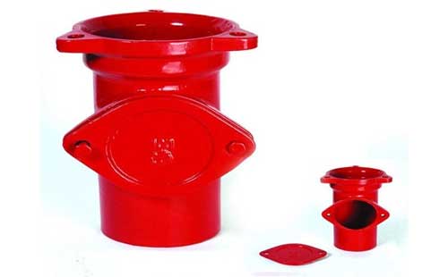 白银A型柔性铸铁管件